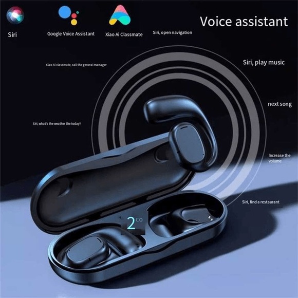 Wireless Earbuds | Bluetooth Headphones, Non-In-Ear - Picture 1 of 11